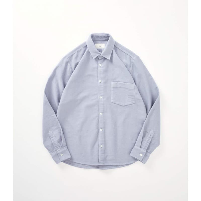 Surchemise Connely Moleskin Dusty Blue LIVID - S