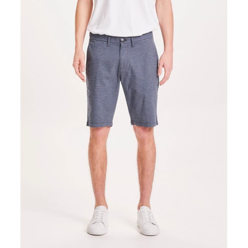 Bermuda à carreaux bleu KNOWLEDGE COTTON APPAREL - 30US