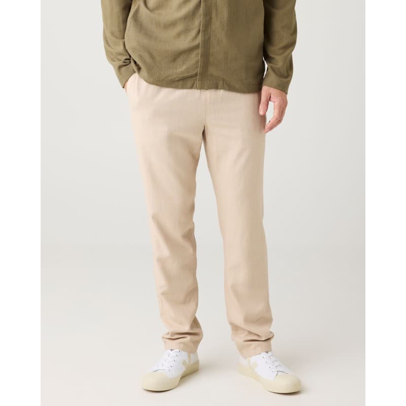 Pantalon Tim Linen Mix Light Feather KNOWLEDGE COTTON APPAREL - XL