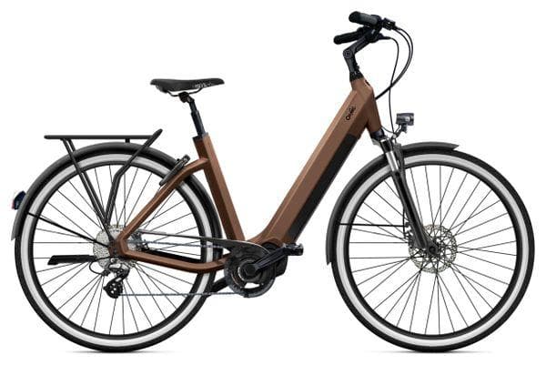 O2feel iSwan City Boost 6.1 - VAE Shimano Nexus 8 - Bleu nuit - S