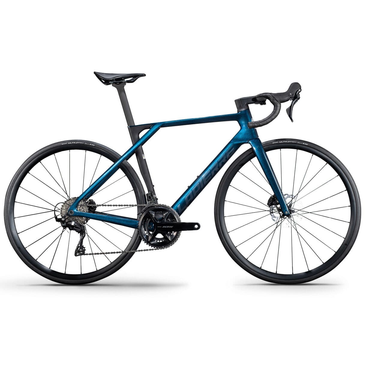 Lapierre Xelius DRS 5.0 - Vélo Route Carbone Polyvalent - Bleu crépuscule - XS