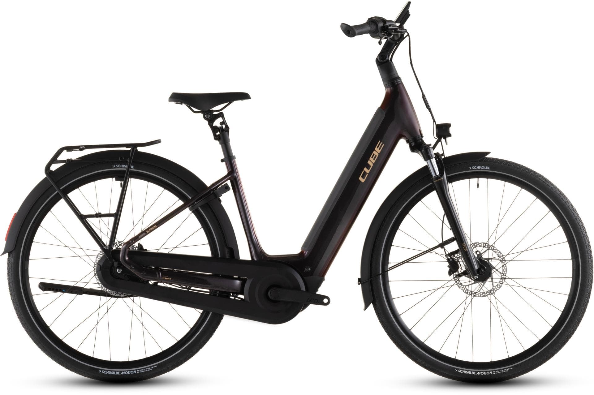 CUBE Supreme Sport Hybrid ONE 500 - Vélo Électrique Cadre Ouvert - Bleu ciel - M