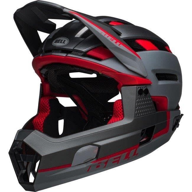 Bell Super Air R Spherical - Casque VTT avec Mentonnière Amovible