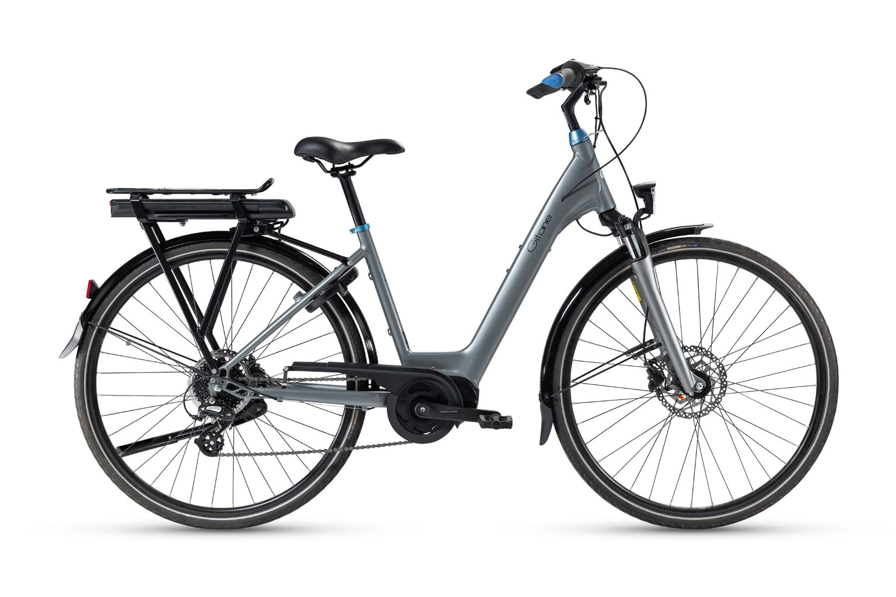 Gitane Organ e-Bike Disc - VAE Ville Freins Ă Disque - Gris - M