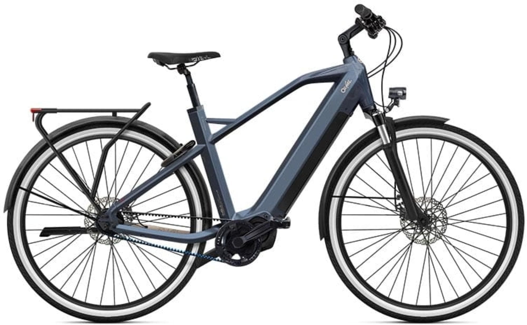 O2feel iSwan City Boost 8.1 - Shimano Alfine 8 VAE - Bleu minéral - M