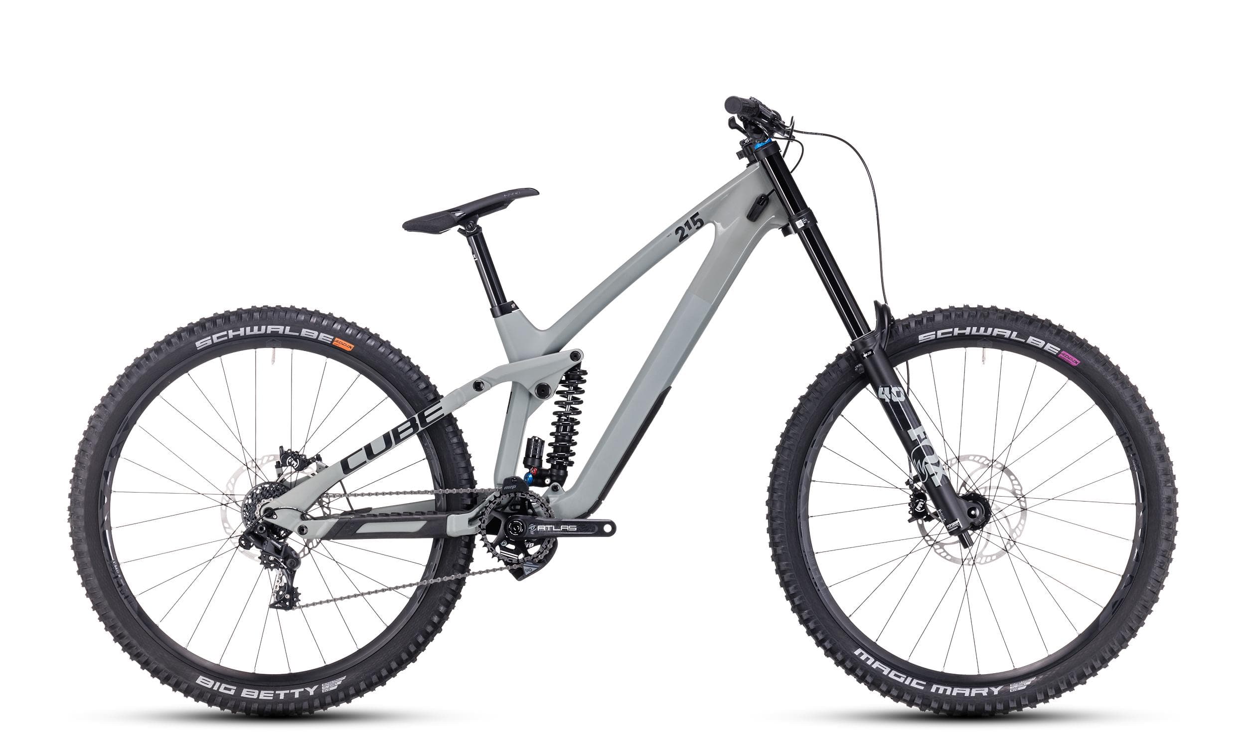 Cube Two15 HPC SLX 29 - VTT Descente Carbone - Noir/Gris - XL