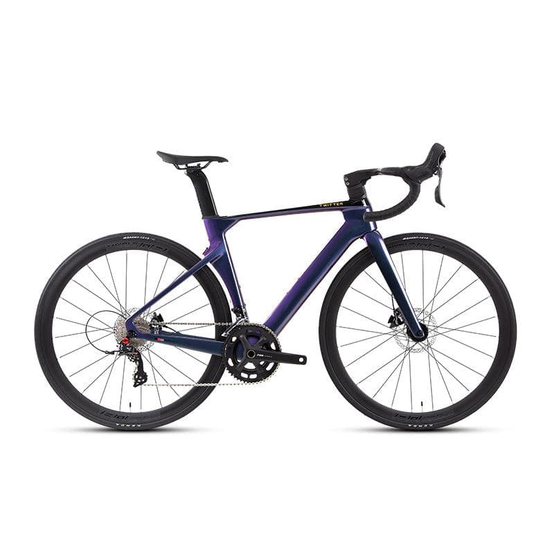 Vélo de Route Twitterbike R5 Pro - Blanc/Noir - XS