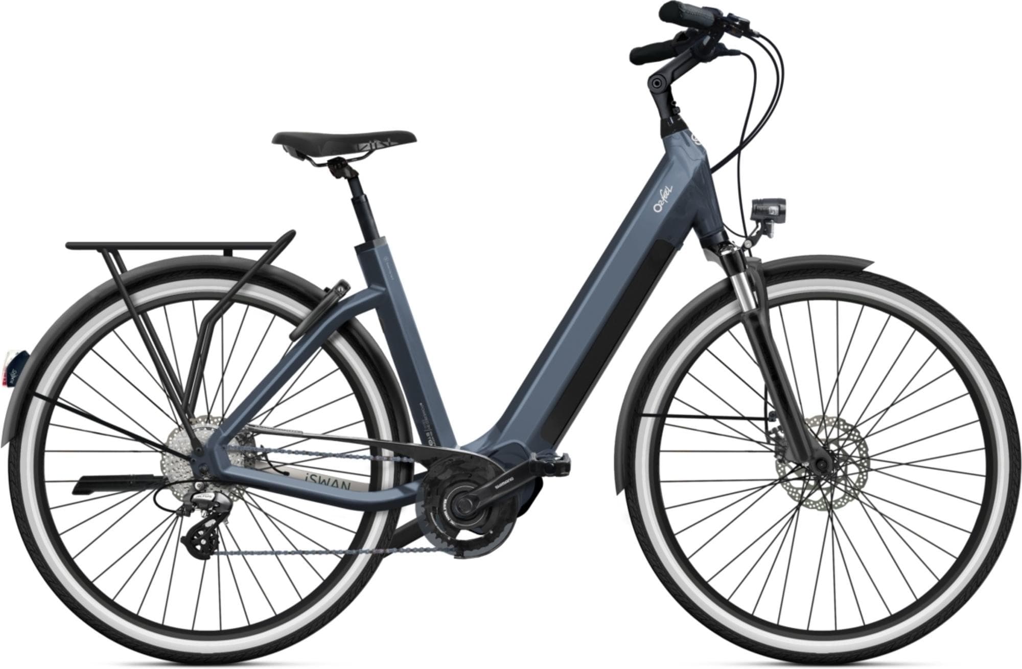 O2feel iVog City Up 6.1 - VAE Shimano Nexus 7 - Noir mat - L