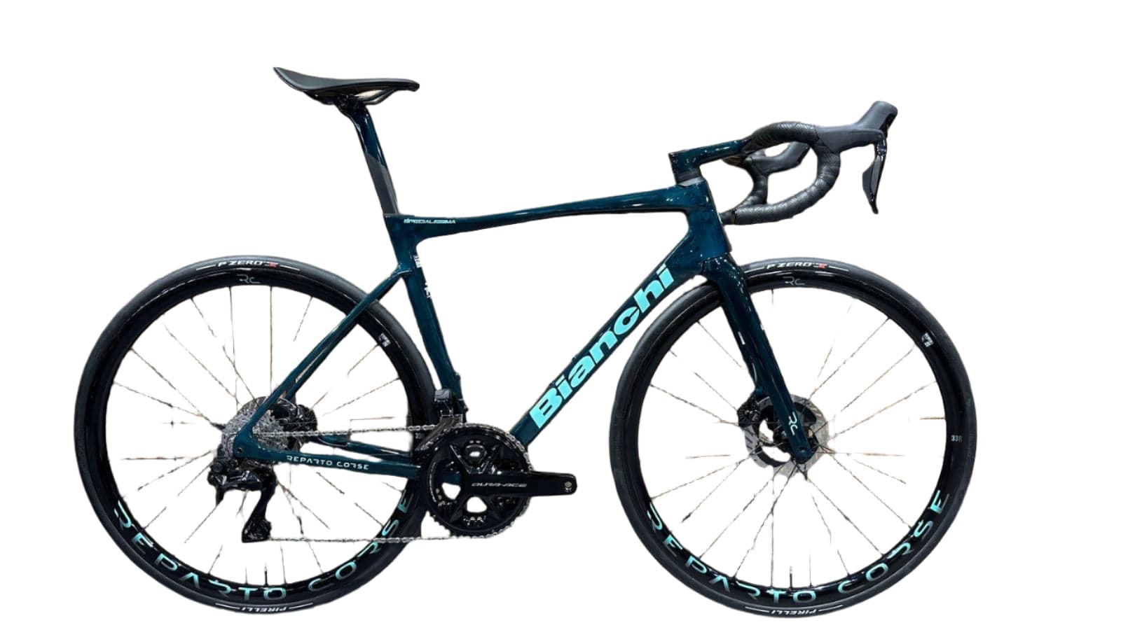 Bianchi Specialissima RC 140 Anniversary Edition 2025 - Shimano Dura-Ace Di2 2x12sp - Bianchi Reparto Corse RC33R - XS