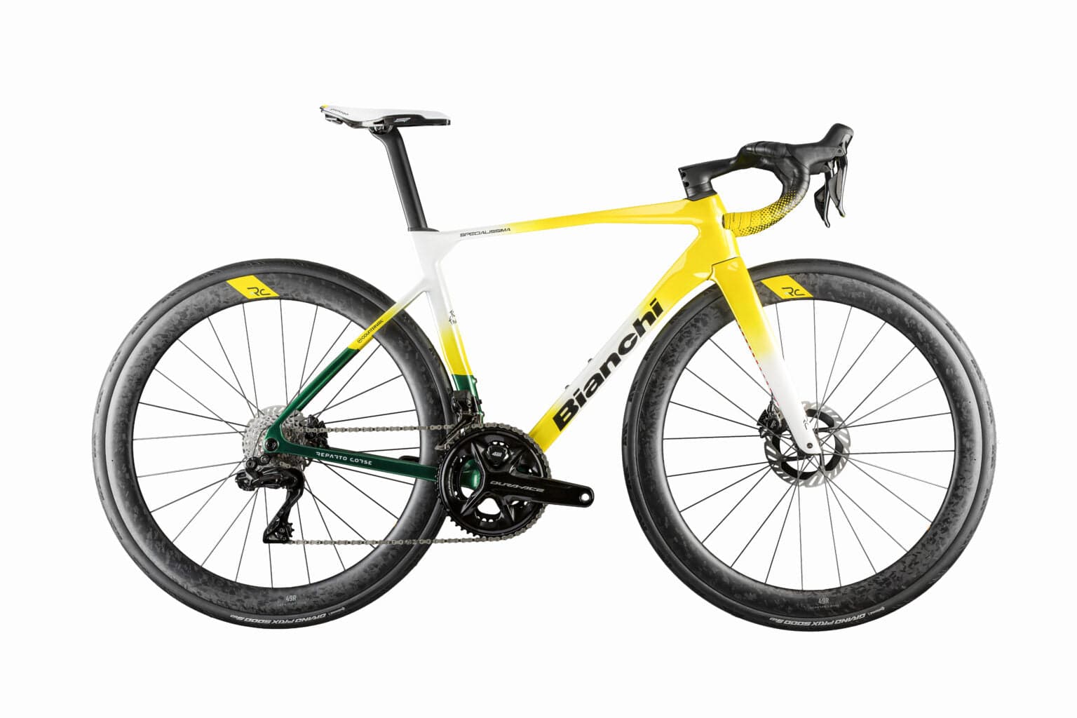 Bianchi SPECIALISSIMA RC TOUR DE FRANCE 2026 - SHIMANO DURA-ACE DI2 PM - Bianchi RC 49R - L
