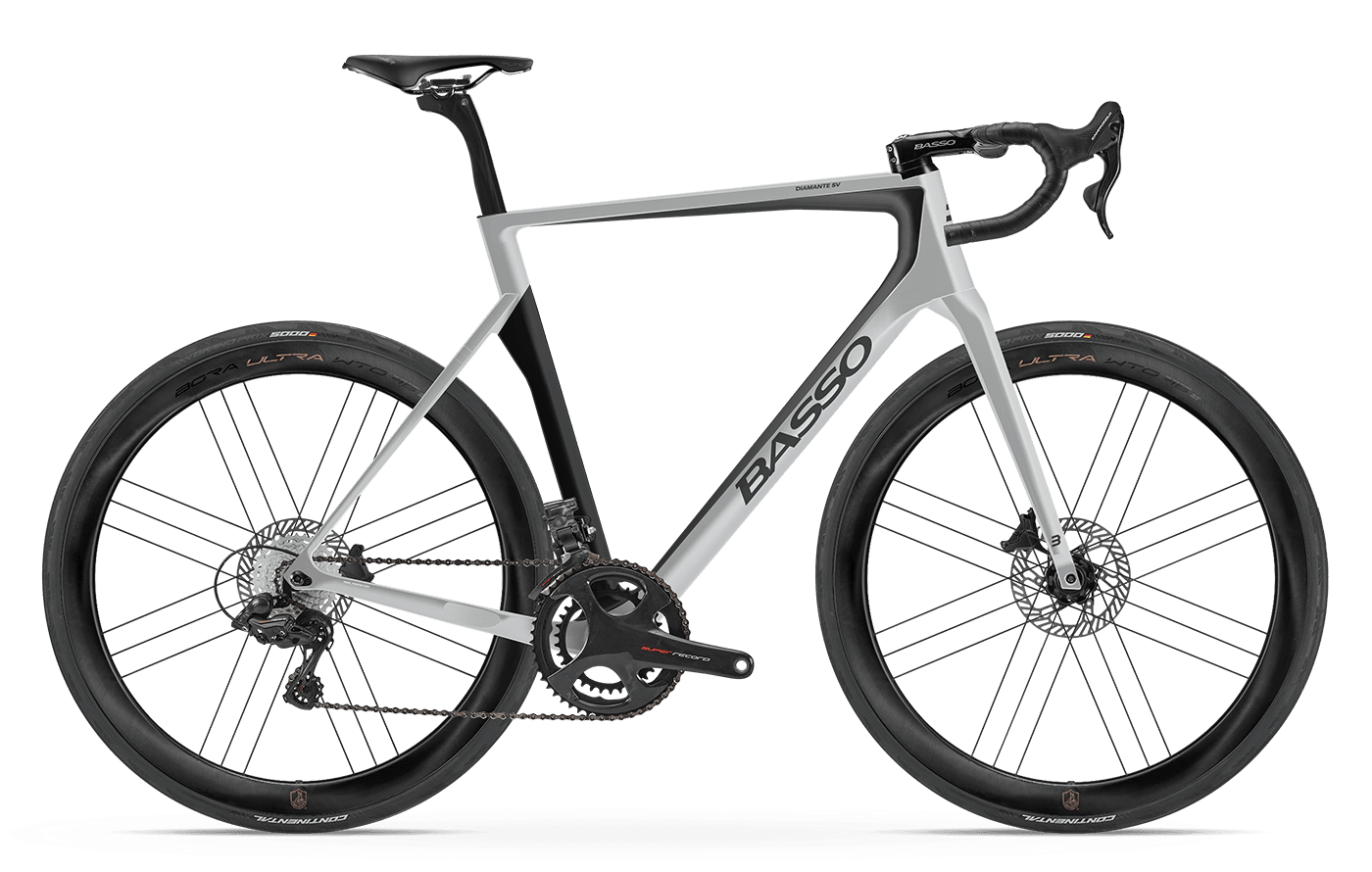 Basso Diamante SV - Shimano 105 Di2 2x12sp - RE38 Carbon - S