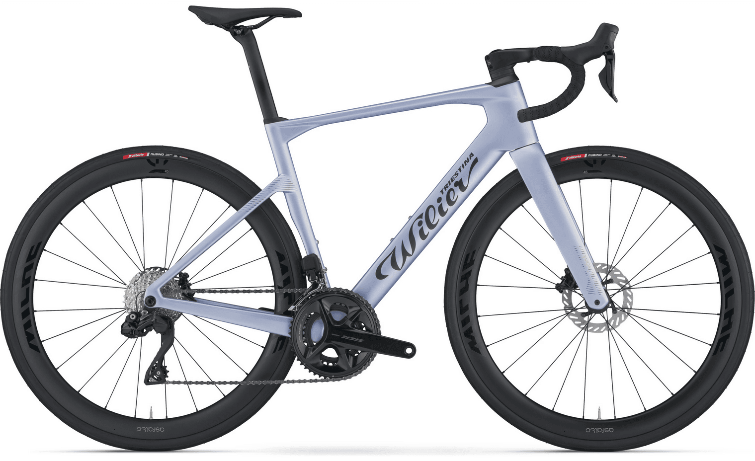 Wilier Wilier Rapida 2026 - Shimano 105 Di2 2x12sp - Miche Asfalto 45 Carbon - L