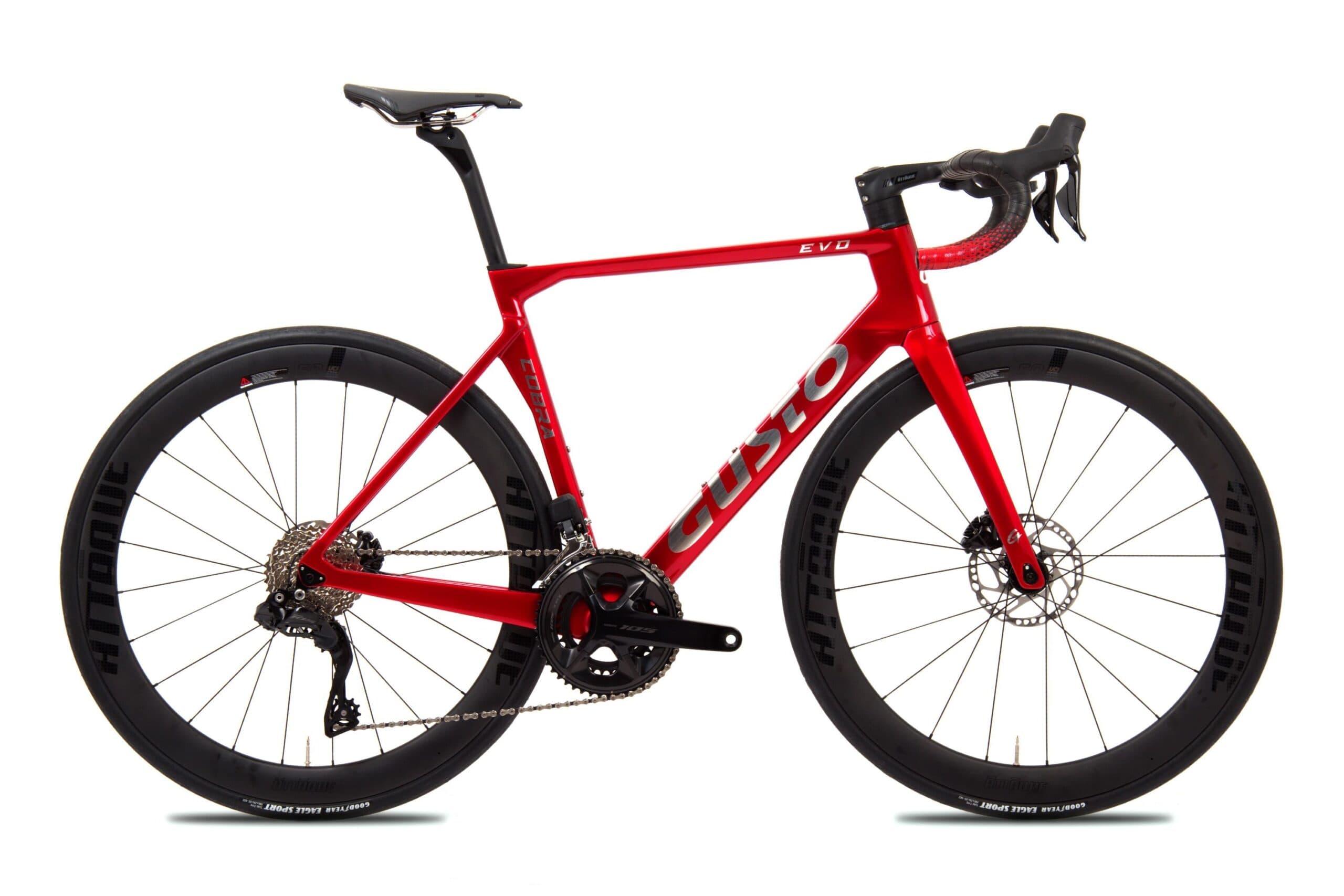 Gusto COBRA EVO SPORT TE - Shimano 105 Di2 2x12sp - PRO50C DB - M