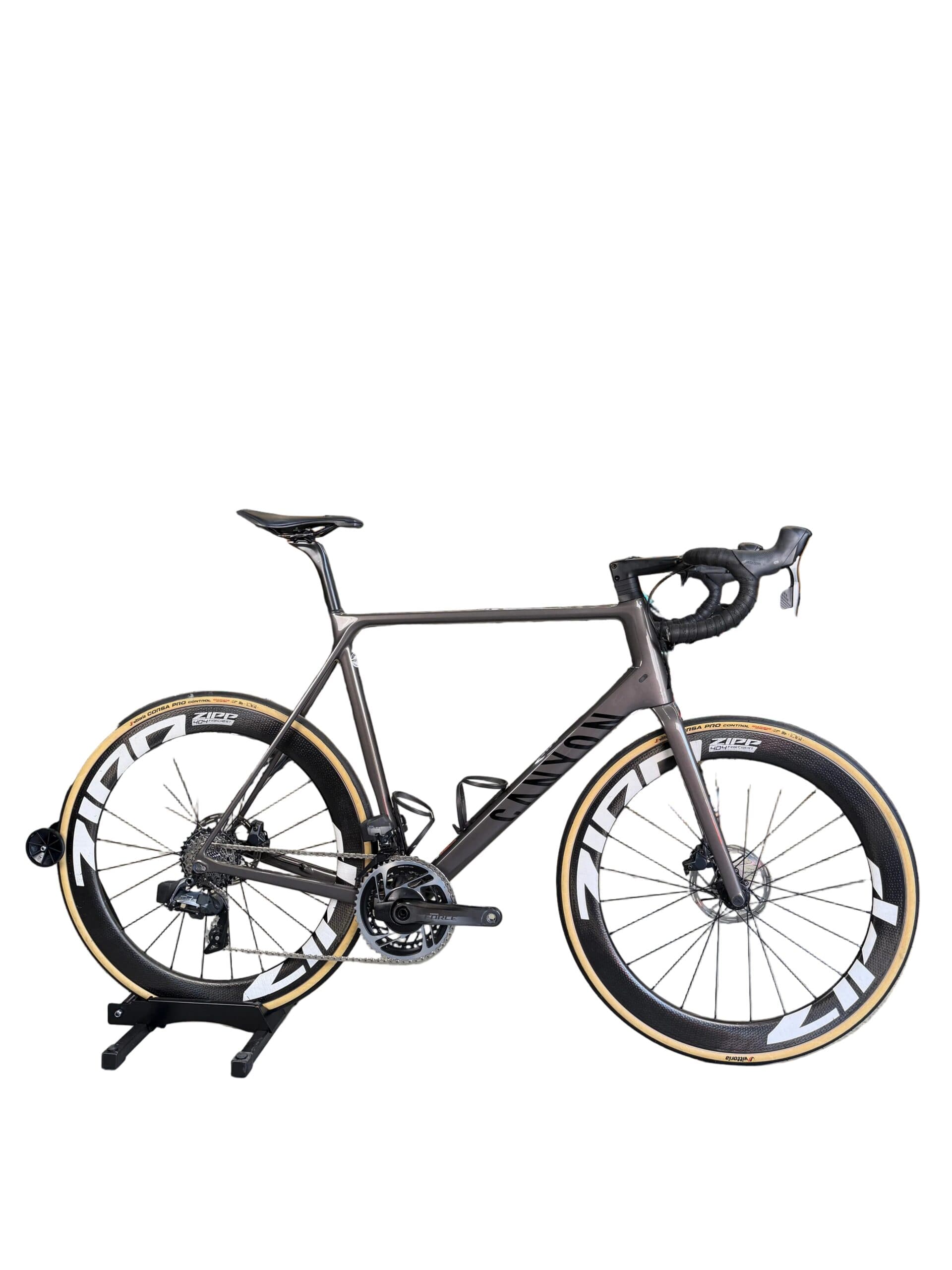 Canyon Ultimate CF SL 8 LTD - SRAM Force AXS 2x12sp - Zipp Firecrast 404 carbon wheelset - XL