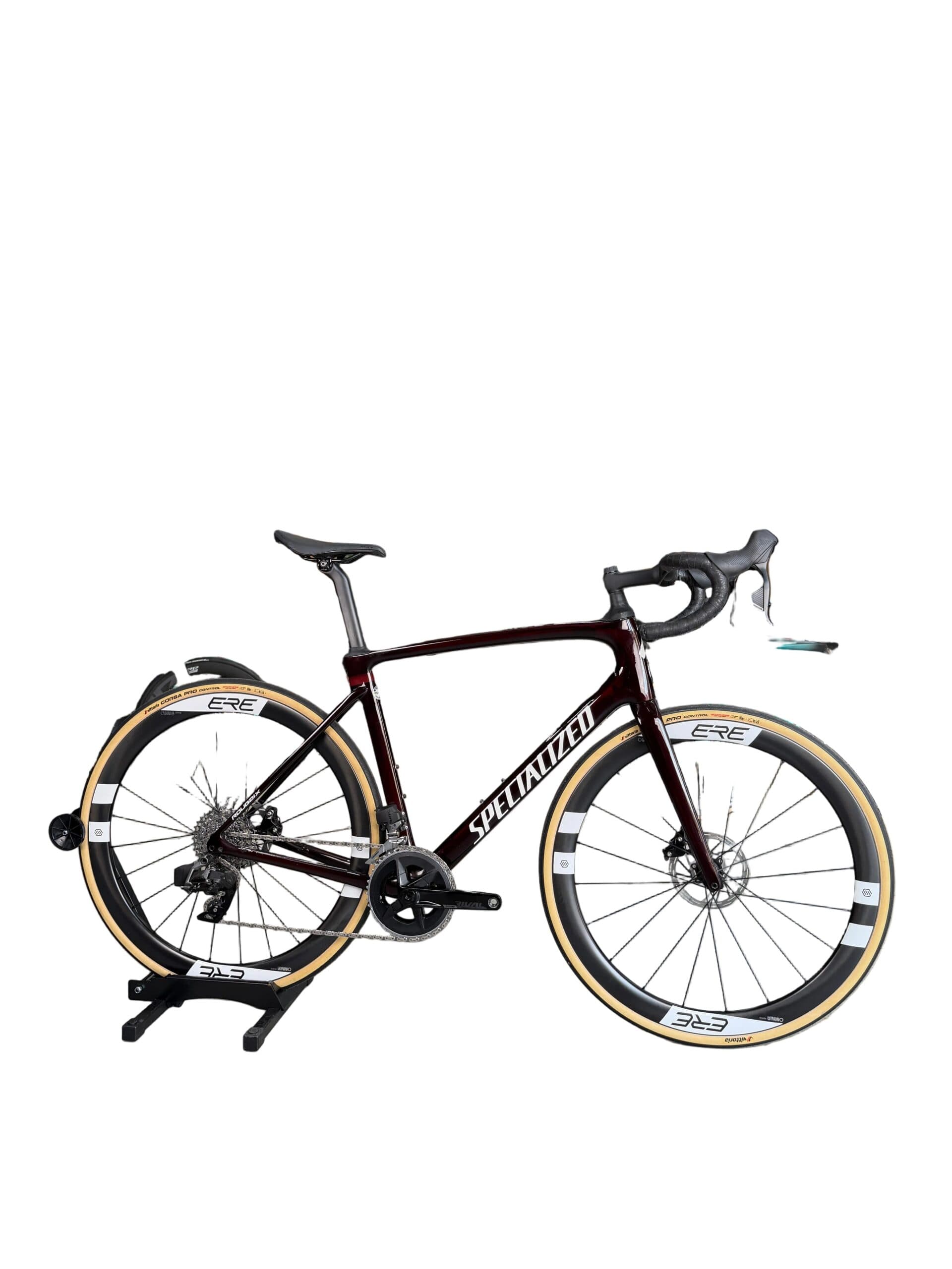 Specialized Roubaix Comp - SRAM Rival AXS 2x12sp - Ere Research Omnia II CLR45 - M