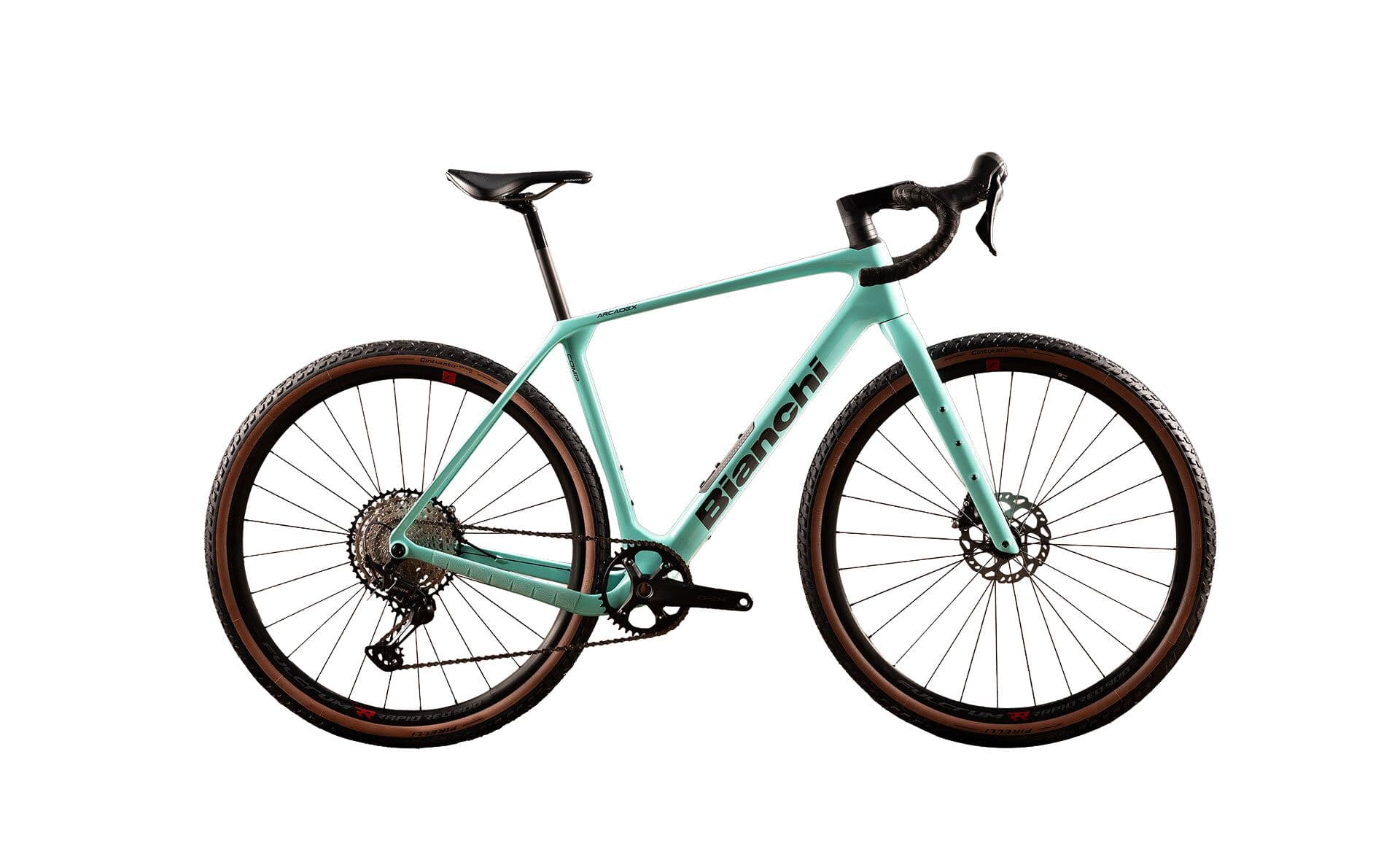 Bianchi Arcadex Comp Apex 2025 - SRAM Apex 1x12sp - Fulcrum RapidRed 900 - XL