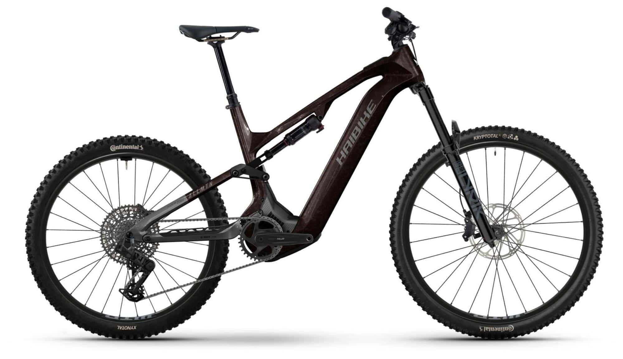 Haibike Allmtn CF 9 black platinum 2026 - Sram S1000 Eagle AXS - XLC WR-M49 / WR-M47 - XL