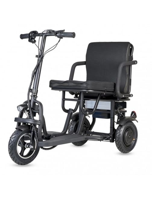BOLA trottinette électrique 3 roues PMR stable avec guidon haut