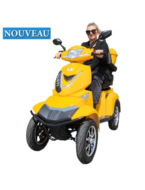 electroride FASTI 4 MAX 1000 watts scooter électrique 4 roues pour PMR homologué route