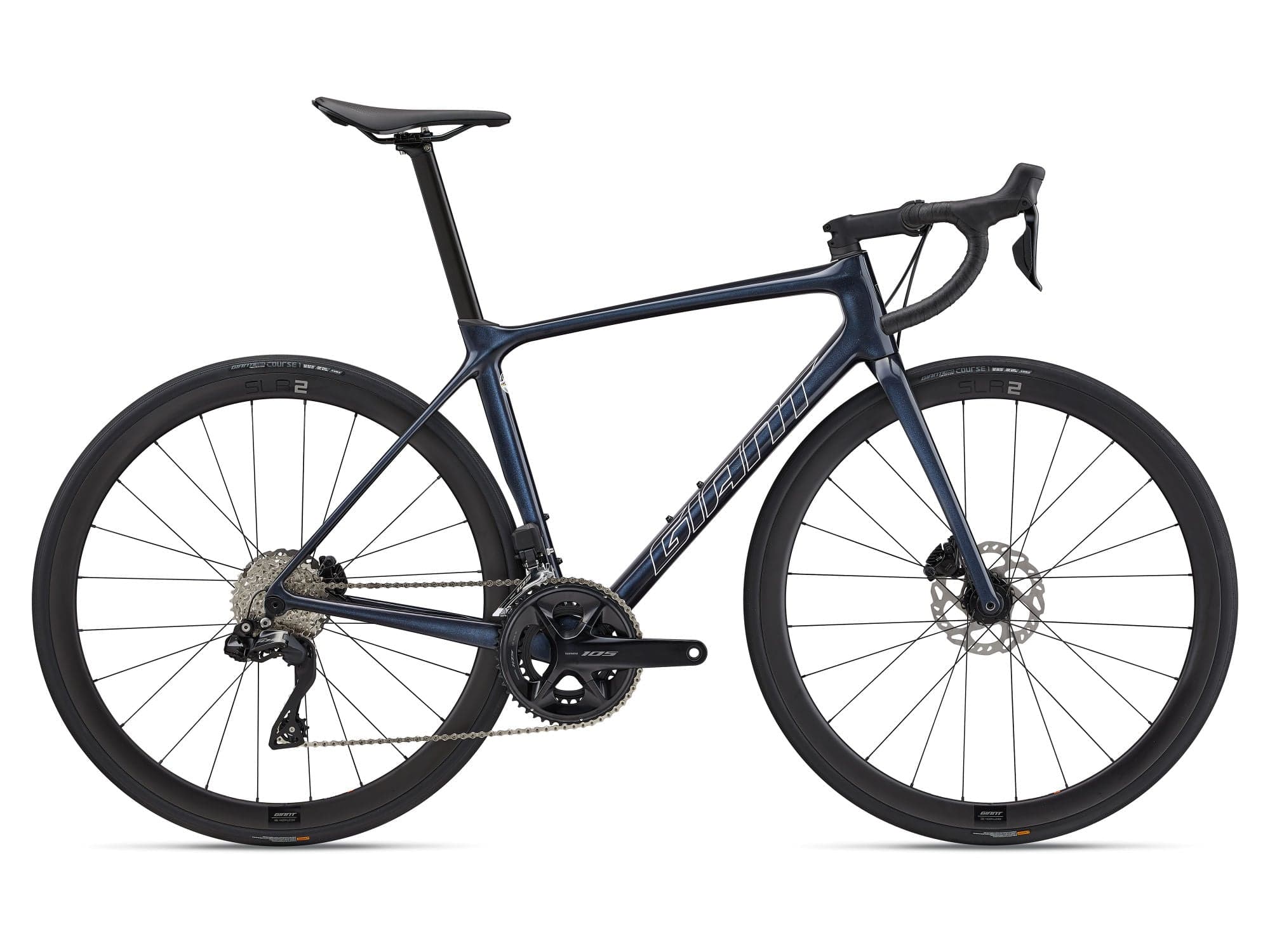 Giant TCR Advanced Disc 1+ 2023 - Shimano 105 Di2 12sp - Giant SLR 2 36 Carbon - M