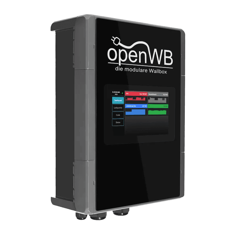 openWB Pro+ mit 7” Touchscreen Display