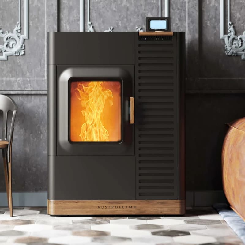 Austroflamm Mo Duo Holz-Pellet 9,4 kW Kombiofen