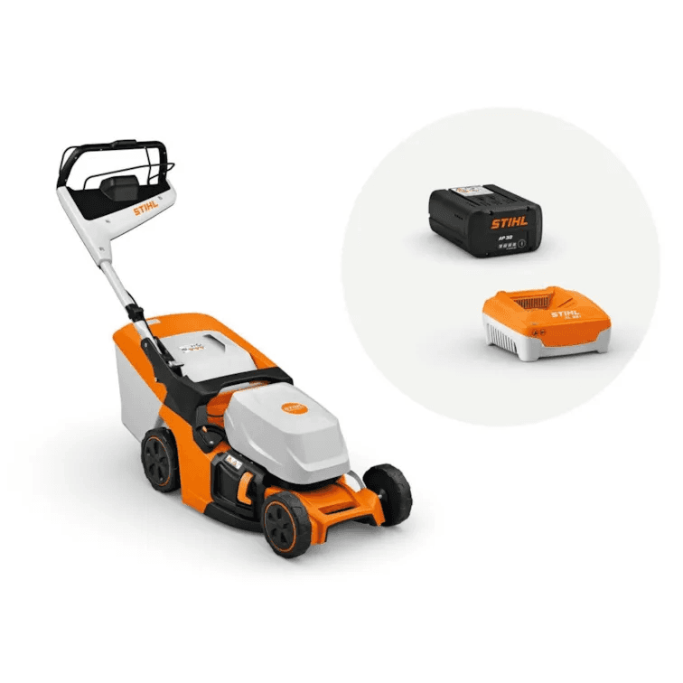 STIHL Akku Rasenmäher RMA 443 PV Set AP 30 + AL 301