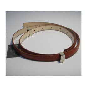 Ceinture fine L de LANCEL Marron
