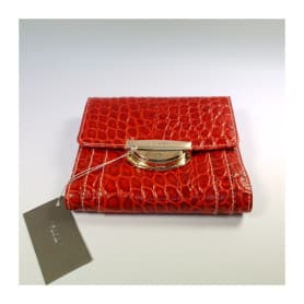 Portefeuille Lancel Le Mystérieux Adjani (Petite Ecaille) Rouge