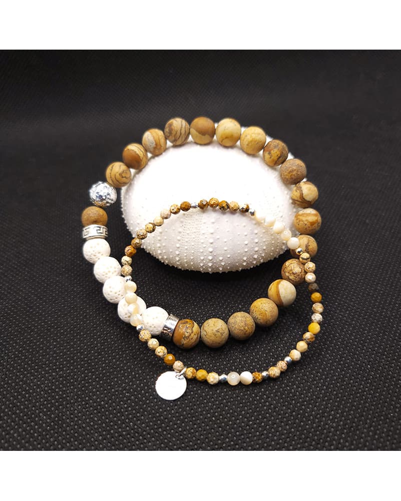 Duo "INSEPARABLES" Minéral