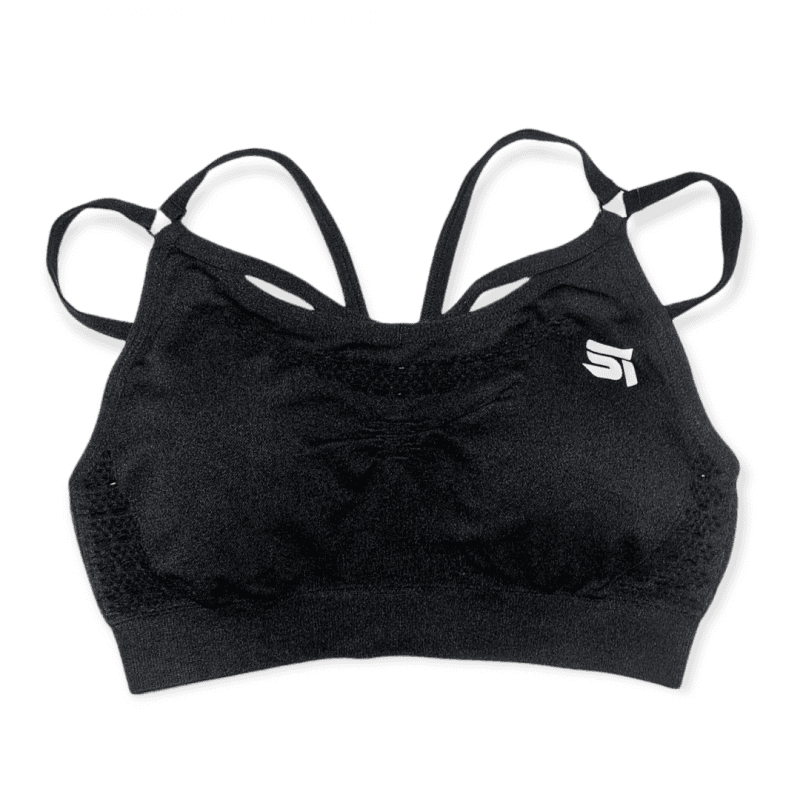 Brassière De Sport Femme Si Seamless Intenso Black - Spider Instinct®