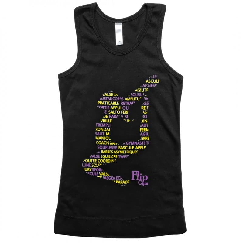Débardeur Gymworld Gaf Noir - Flipgym