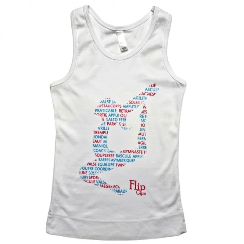 Débardeur Gymworld Gaf Blanc - Flipgym