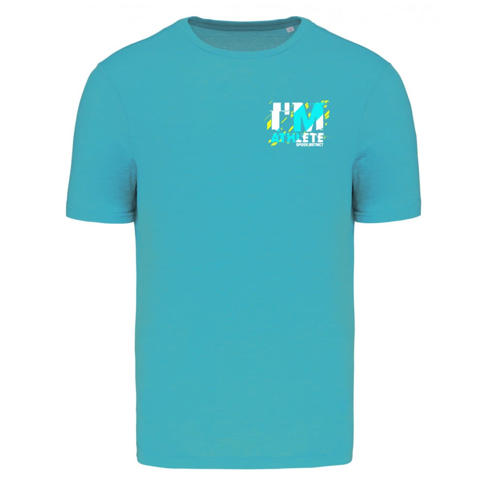T-shirt I'm Not Perfect I'm Athlete - Light Turquoise - Spider Instinct®