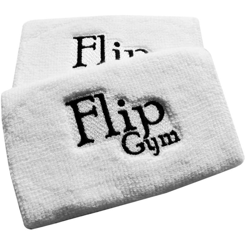 Protège Poignet Gym Coton Extensible Blanc - Flipgym