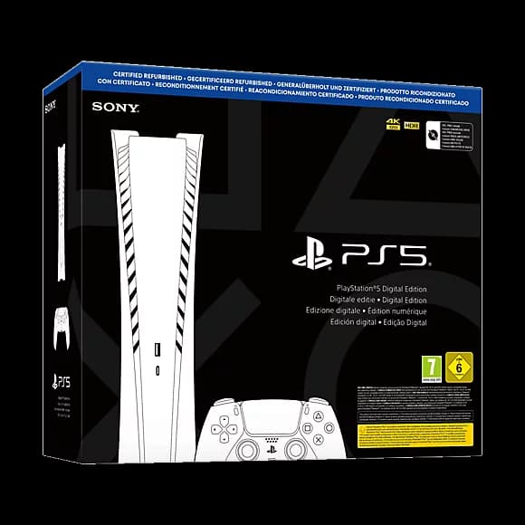 Generalüberholt und Zertifiziert PlayStation®5 Digital Edition Konsole