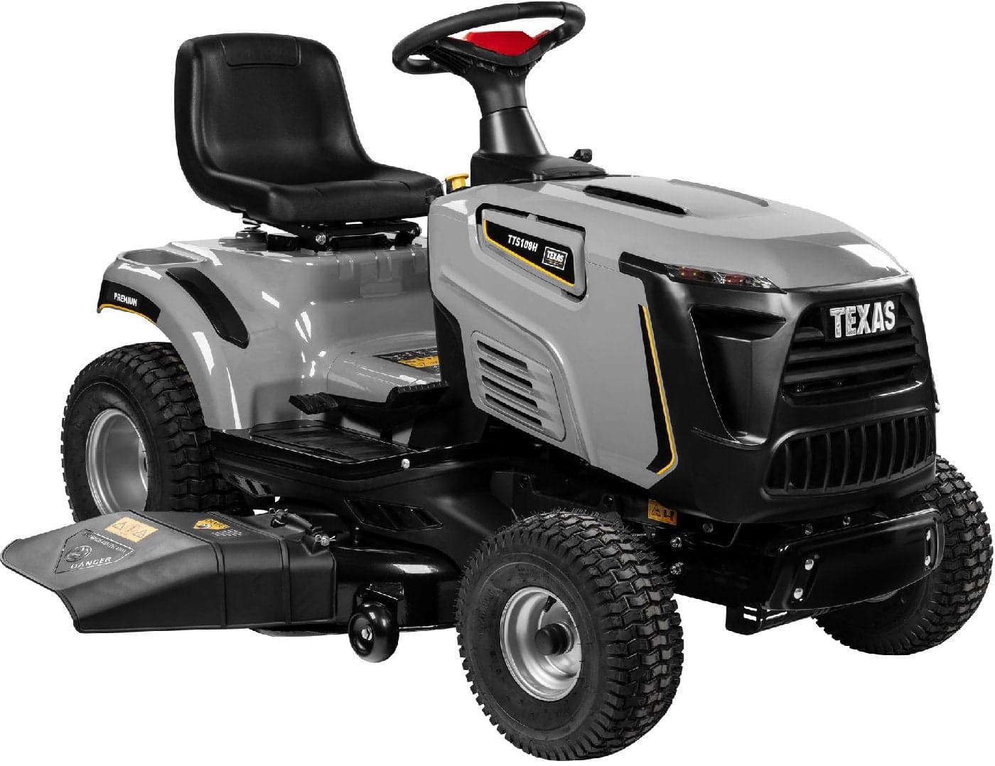 Texas Rasentraktor mit Seitenauswurf Premium TTS108H – Modell 2025-Neu