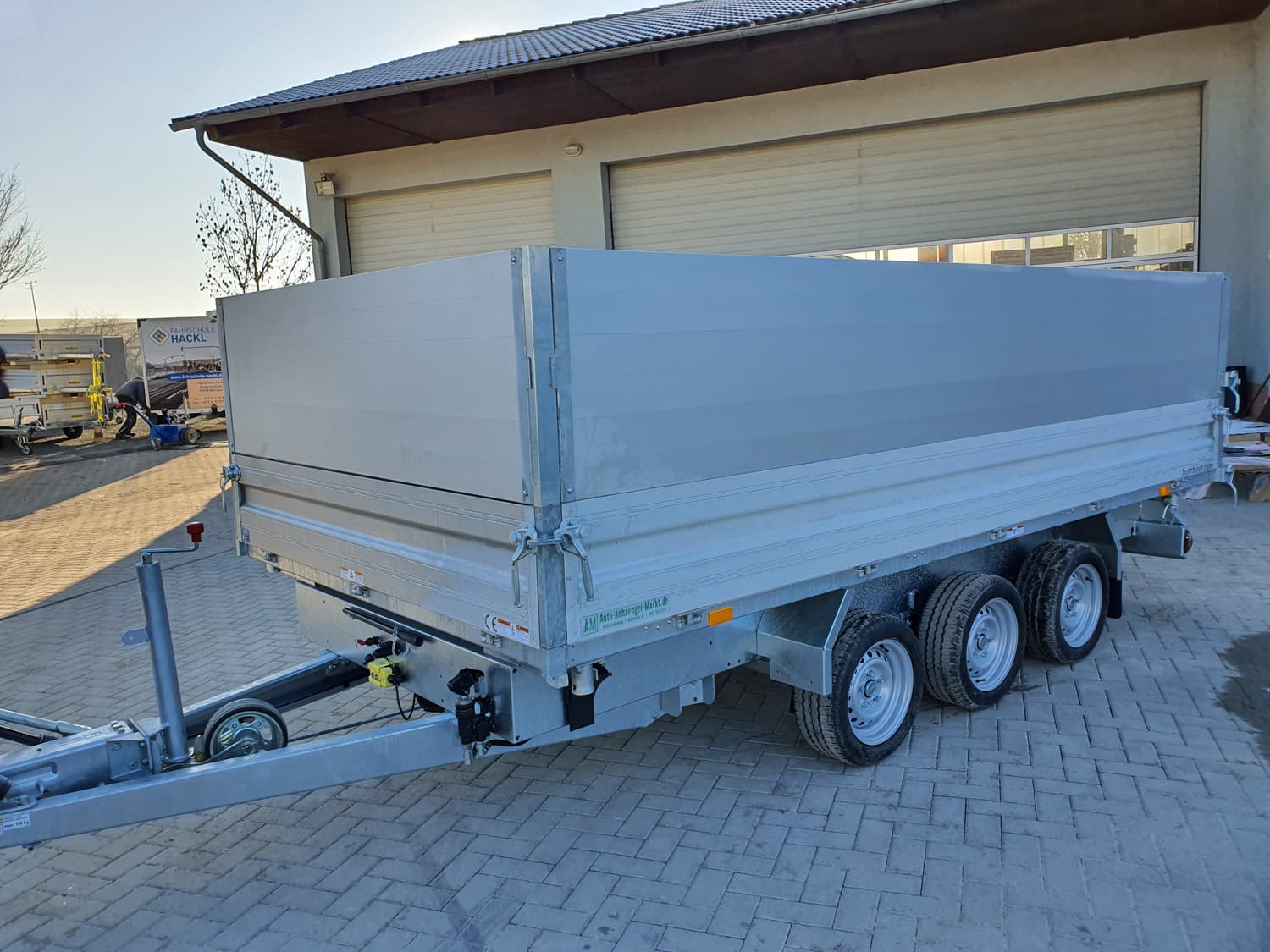 Humbaur HTK 3500.41 ALU Tridem Alu Bordwandaufsatz 600