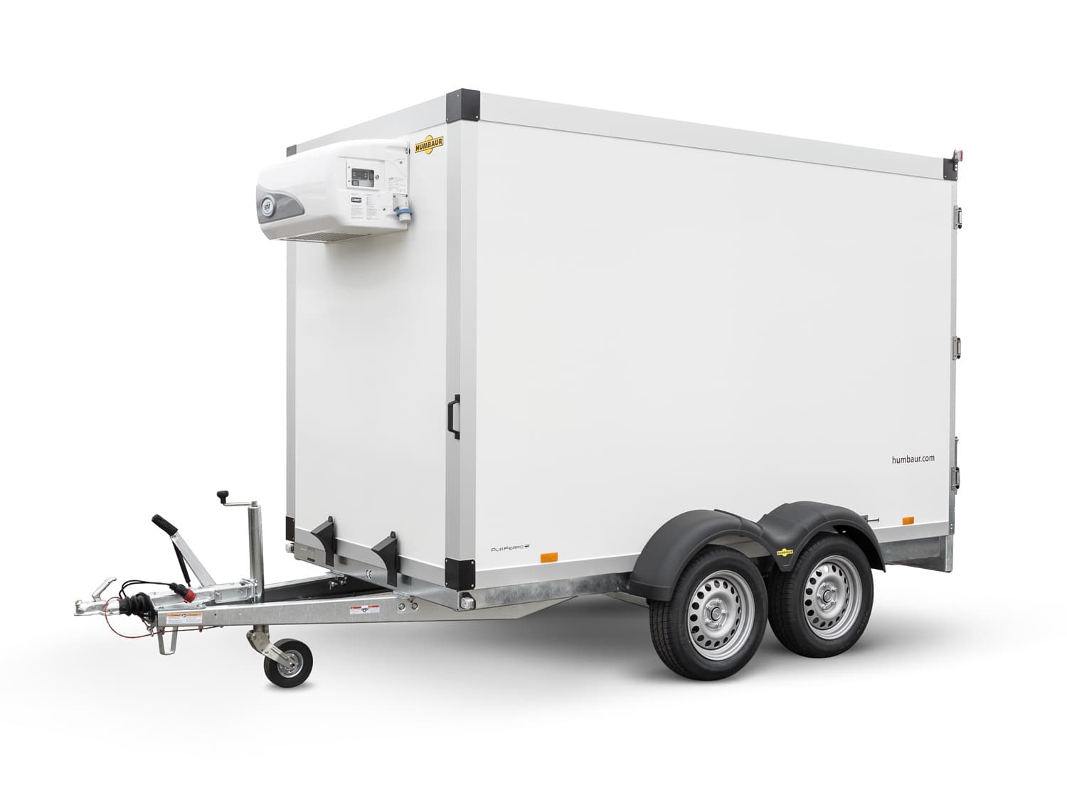Humbaur HGK 30 37 18 – 21 PF60 Deluxe Hochwertiger Tandem-Kühlkoffer mit stabiler Konstruktion