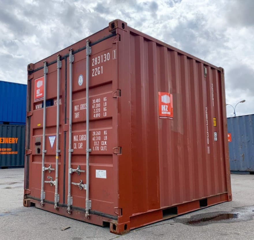 Conteneur Maritime 10 Pieds d’Occasion