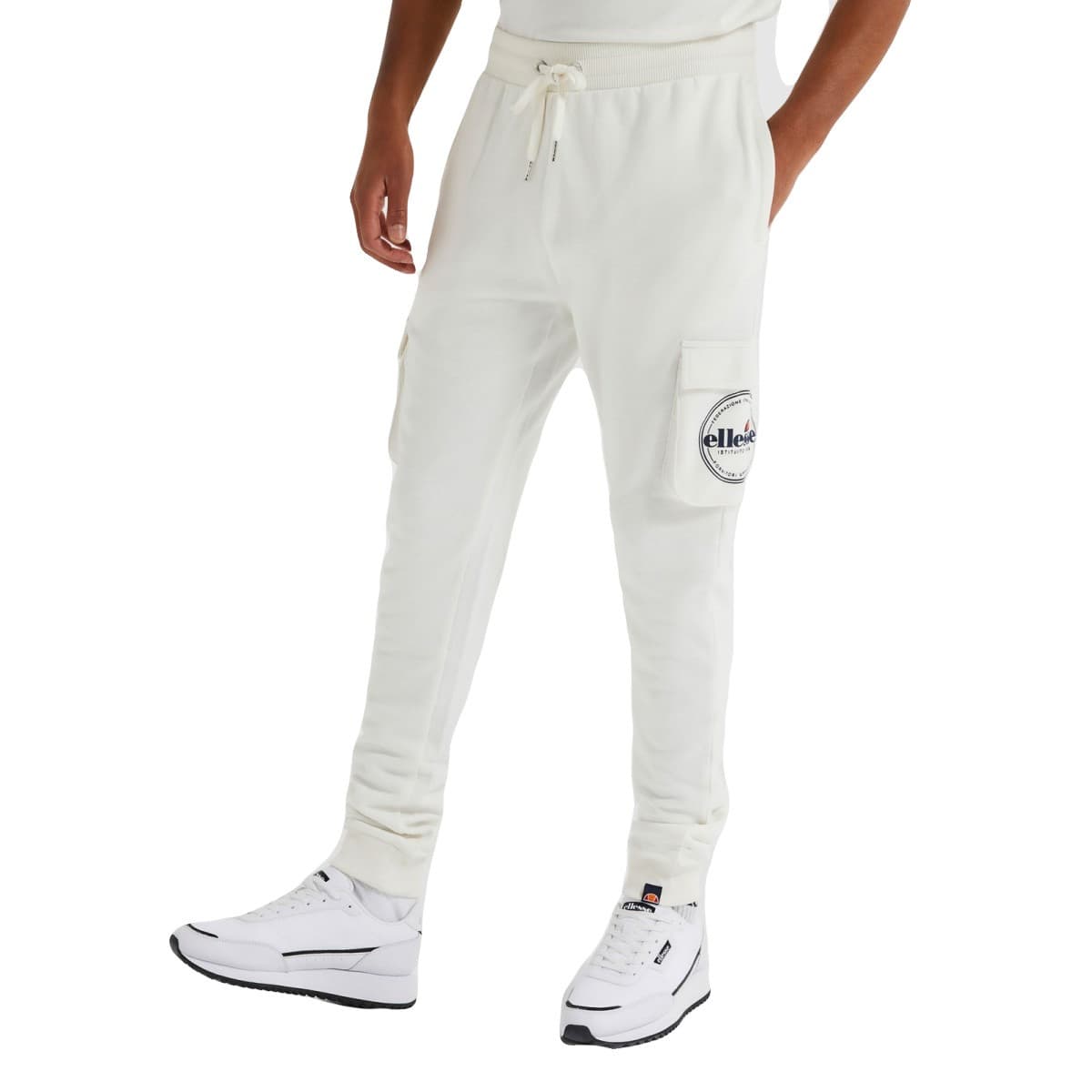 PANTALON DE JOGGING ELLESSE ELVARE OFF WHITE