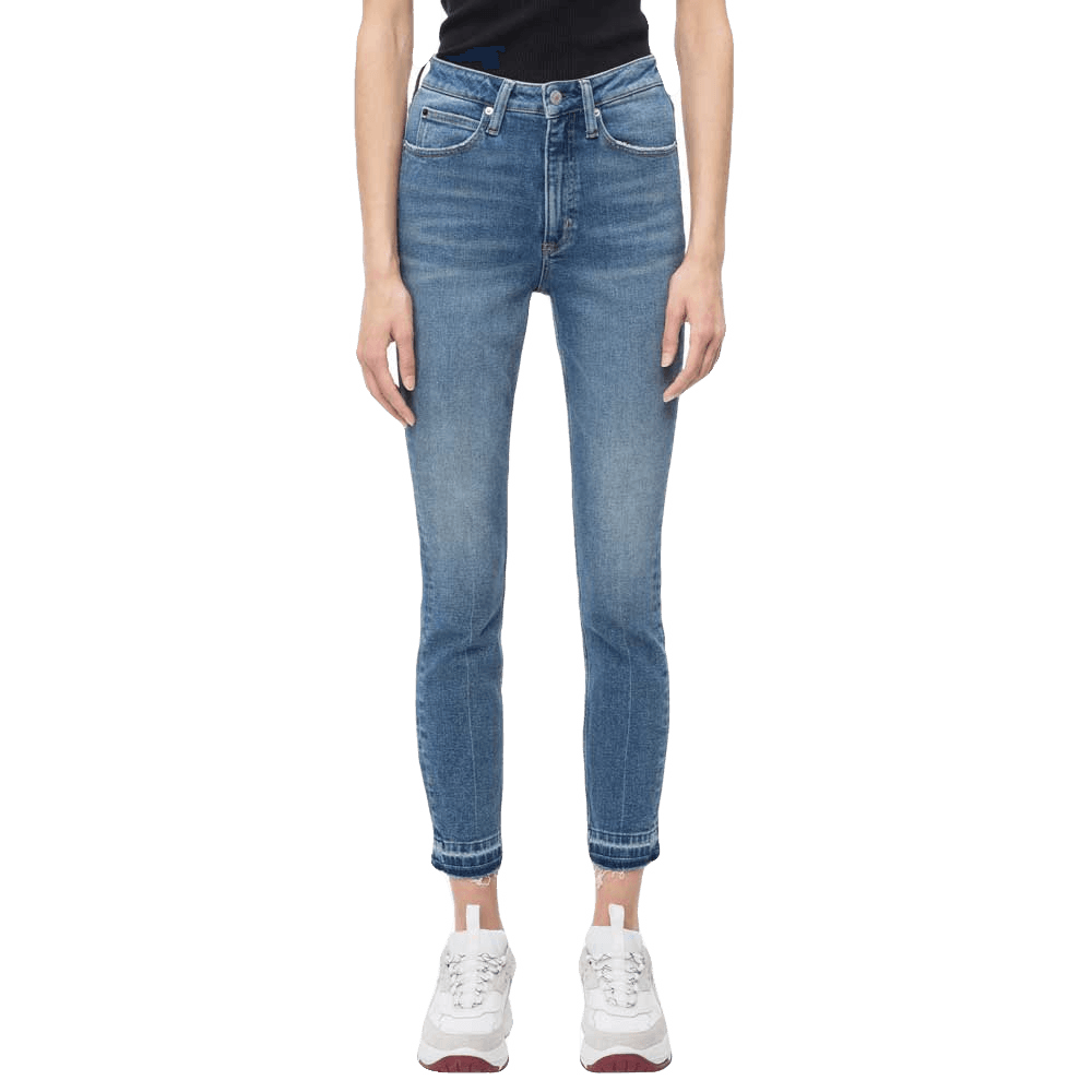 JEANS FEMME CALVIN KLEIN JEANS BASIC DÉLAVÉ