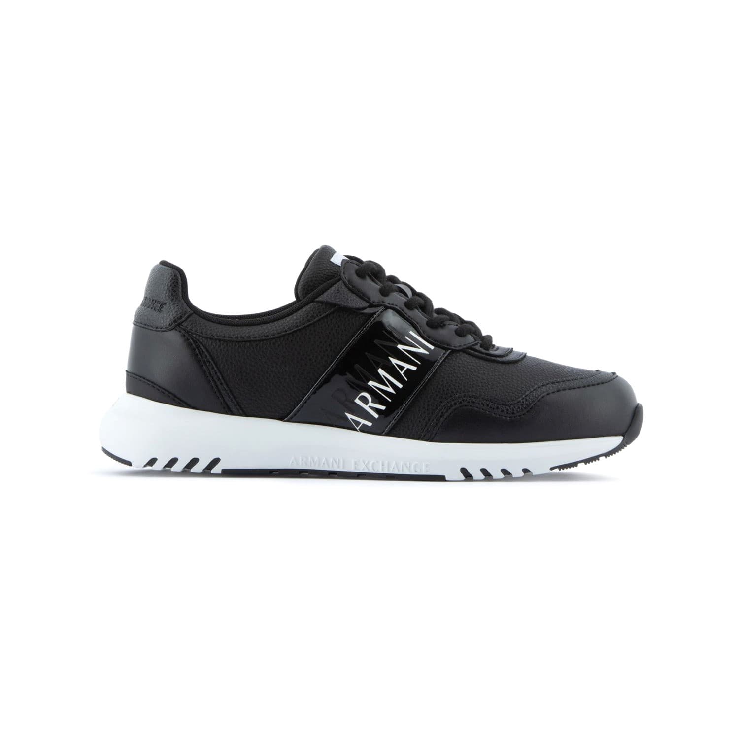 SNEAKERS ARMANI EXCHANGE NOIR BRILLANT