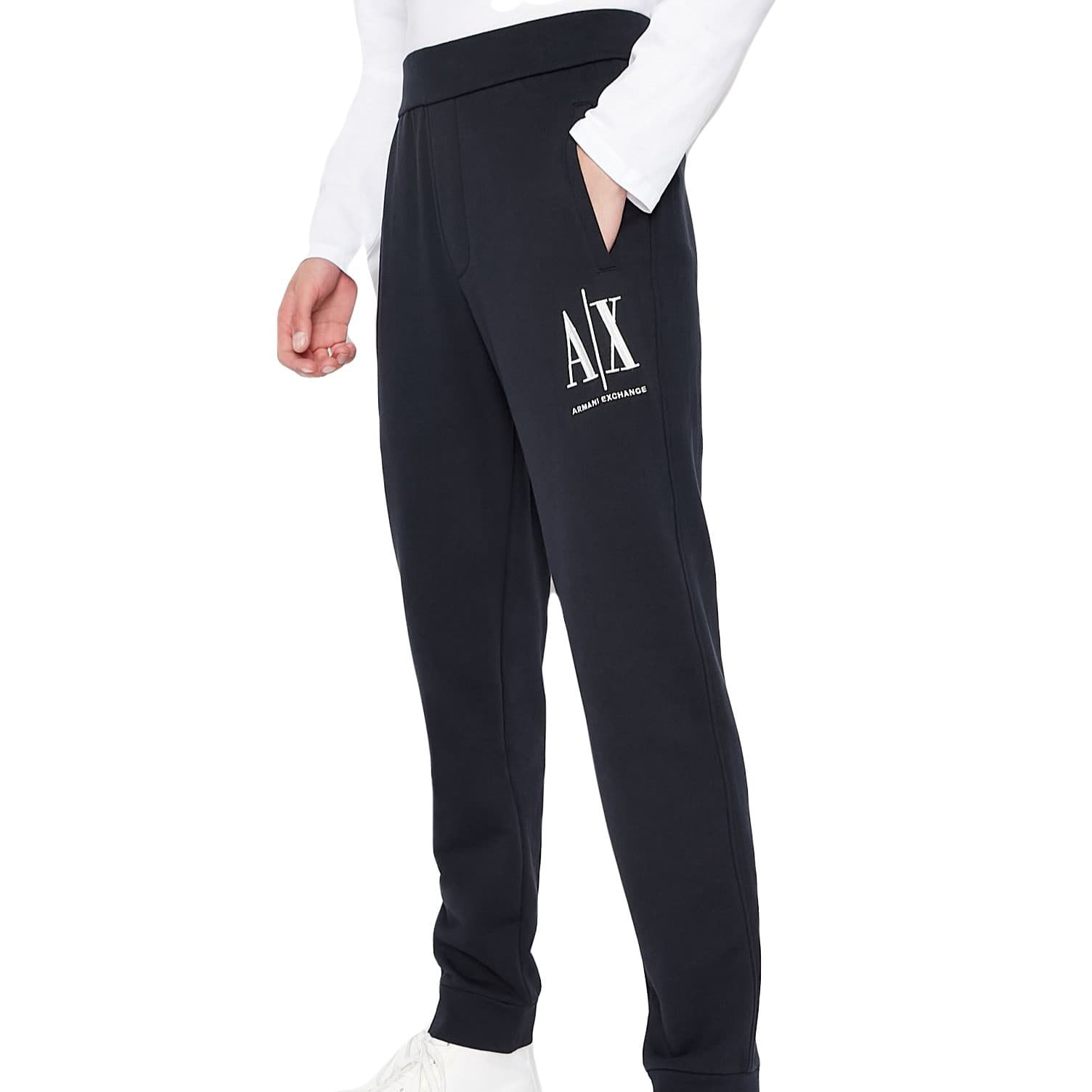 BAS DE JOGGING ICON ARMANI EXCHANGE NOIR