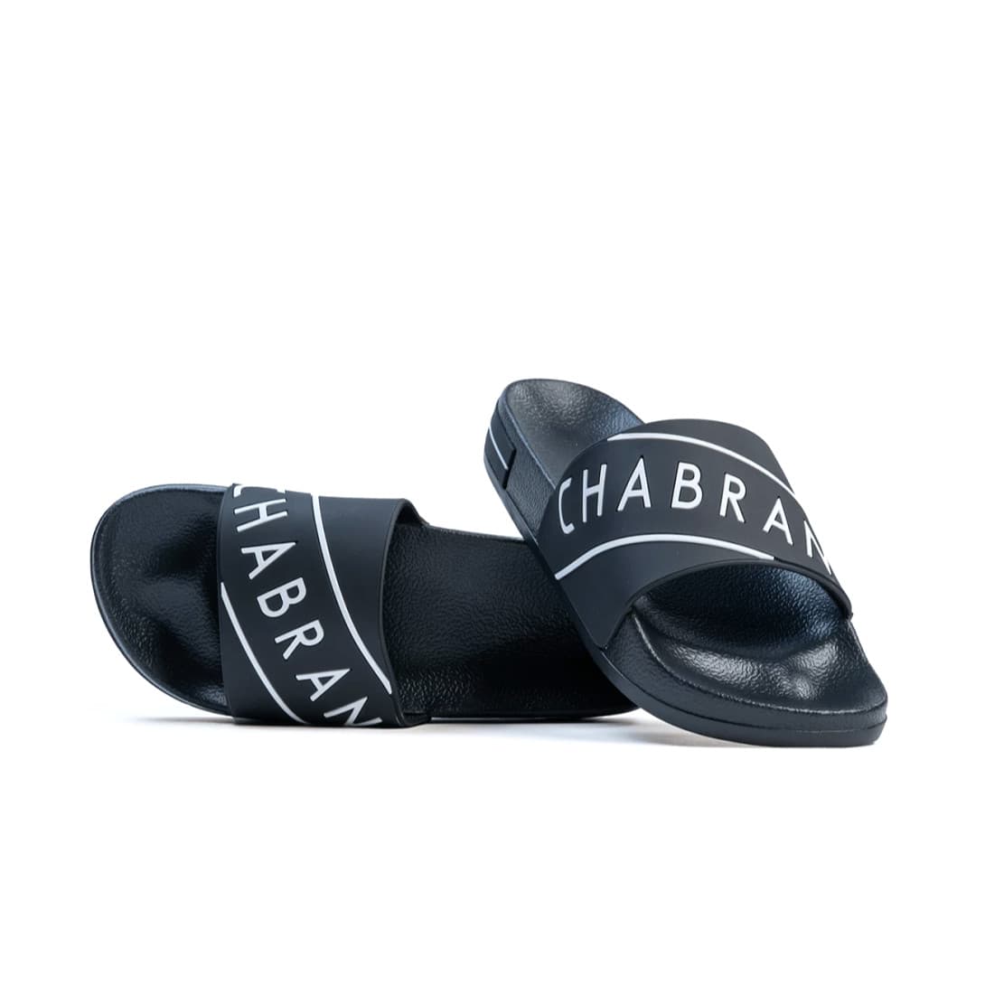 CLAQUETTES BICOLORES CHABRAND NOIR