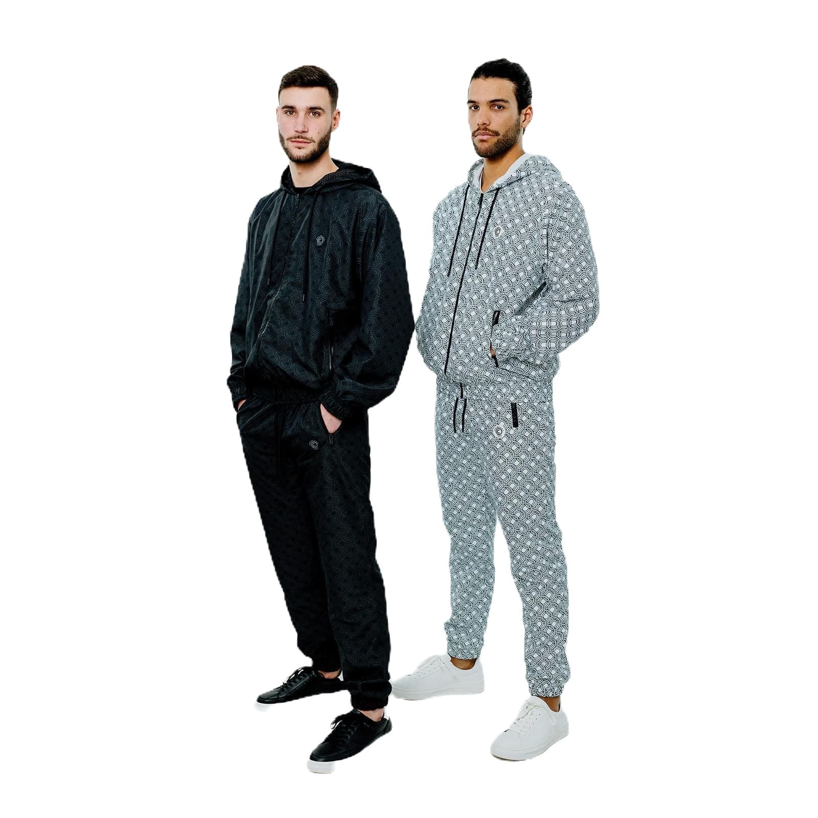 SURVETEMENT COMPLET CHABRAND MONOGRAMME NYLON BLANC