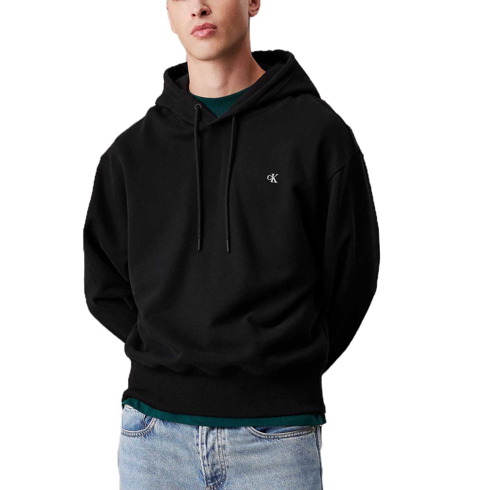 SWEAT-SHIRT CALVIN KLEIN EN COTON NOIR