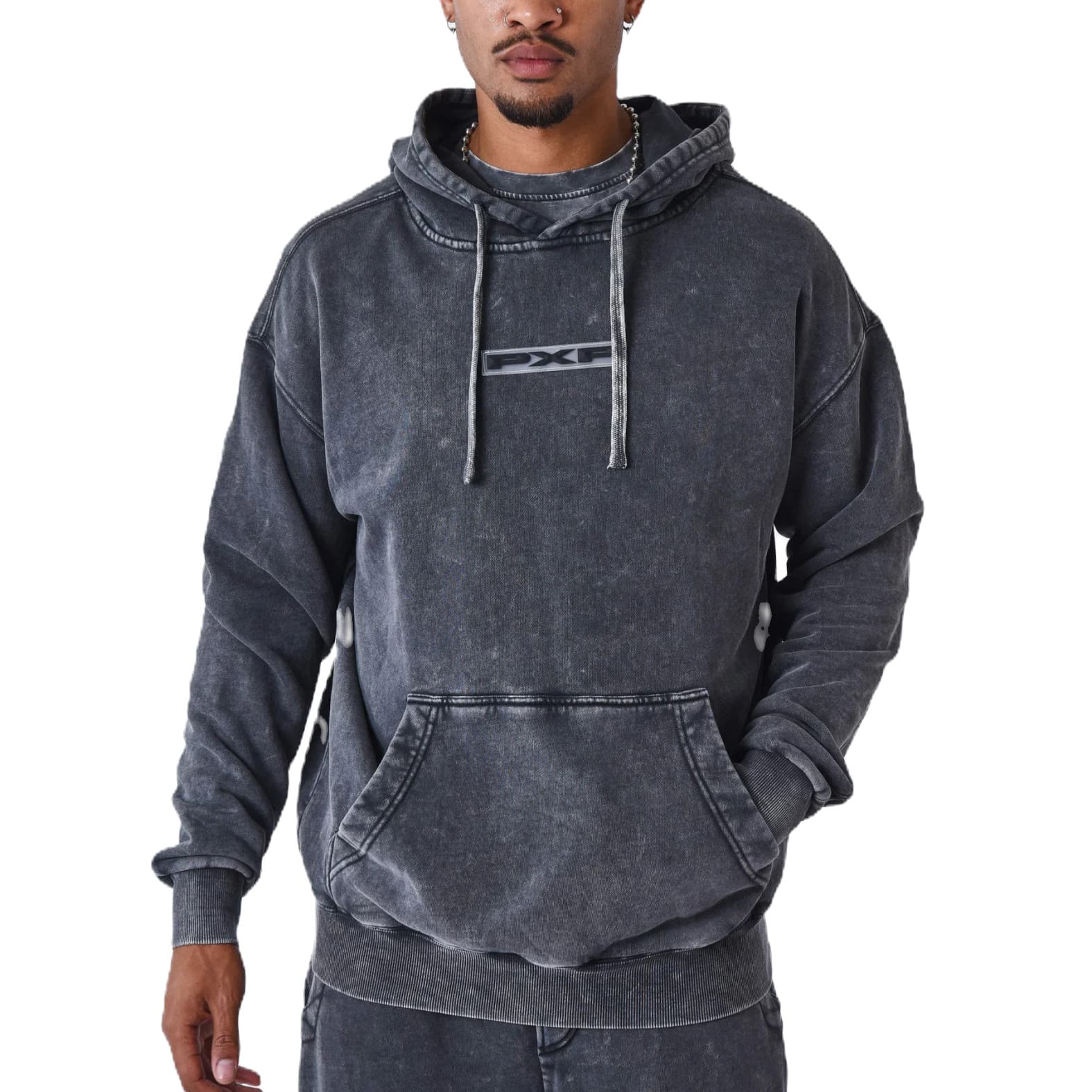 SWEAT A CAPUCHE DELAVE PROJECT X PARIS NOIR