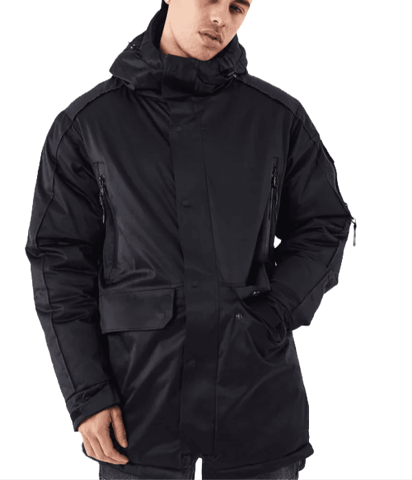 DOUDOUNE LONGUE PROJECT X PARIS MULTIPOCHES NOIR