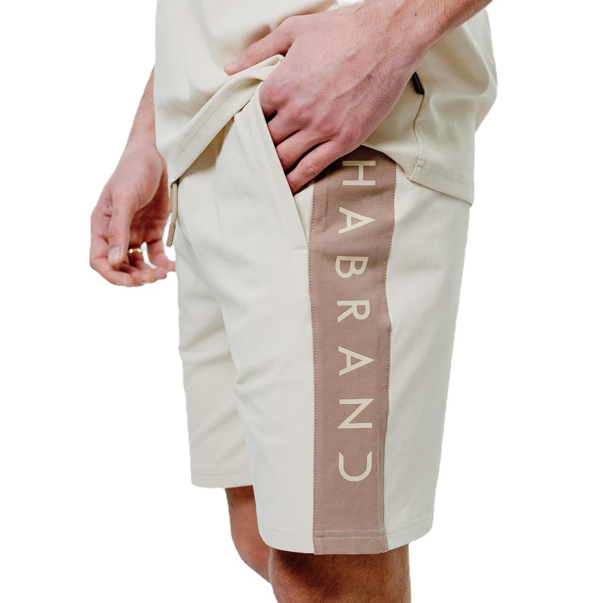 SHORT BICOLORE CHABRAND BEIGE